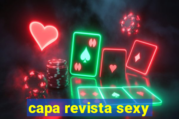 capa revista sexy